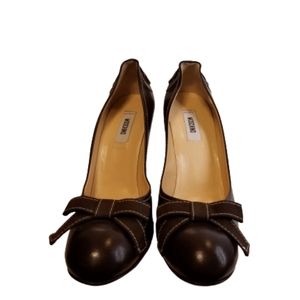 Moschino women's brown heels size 39.5